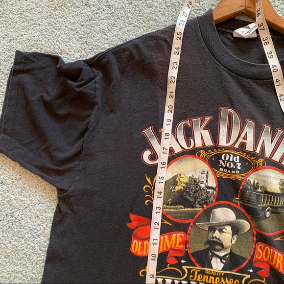 Vintage 80s jack Daniels tee - Picture 2 of 7